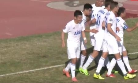 Видео гола Тунгышбаева матча Премьер-Лиги «Ордабасы» — «Астана»