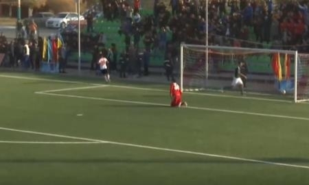 Видео второго гола Курьора матча Премьер-Лиги «Кайсар» — «Атырау»