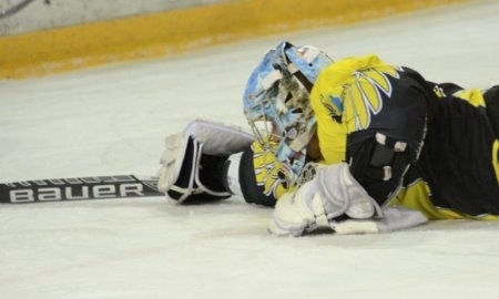 Фоторепортаж с матча ВХЛ «Дизель» — «Сарыарка» 1:3