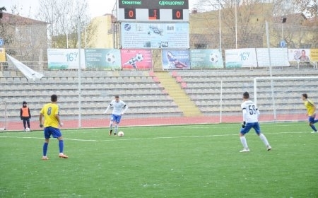 Фоторепортаж с матча Второй лиги «Окжетпес М» — СДЮШОР №7 0:1