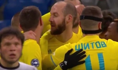 Видео гола Маевского матча Премьер-Лиги «Астана» — «Окжетпес»