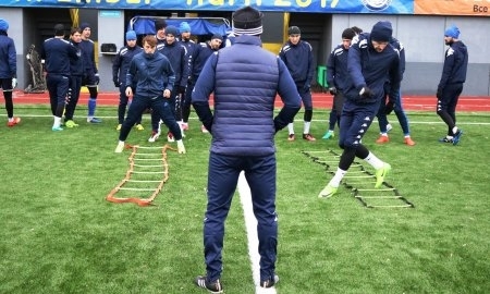 Фоторепортаж с тренировки «Окжетпеса»