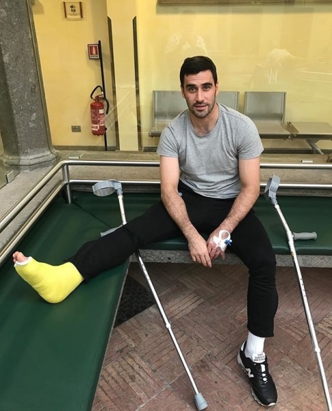 Давиду Лория сделали операцию в Италии