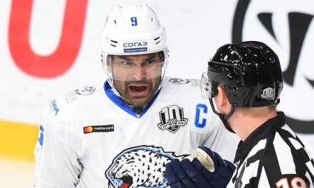 Фоторепортаж с матча КХЛ «Северсталь» — «Барыс» 4:3 ОТ