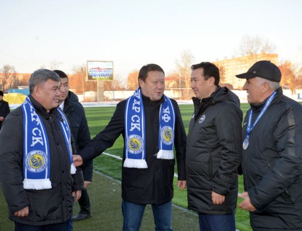 «Кызыл-Жар СК» наградили серебряными медалями Первой лиги