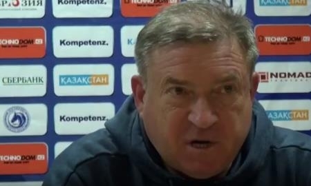 Видео послематчевой пресс-конференции Грозного игры Премьер-Лиги «Окжетпес» — «Иртыш» 1:2