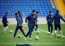 Фоторепортаж с предматчевой тренировки молодежной сборной Казахстана
