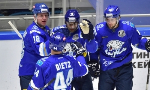 Отчет о матче КХЛ «Барыс» — «Слован» 5:2