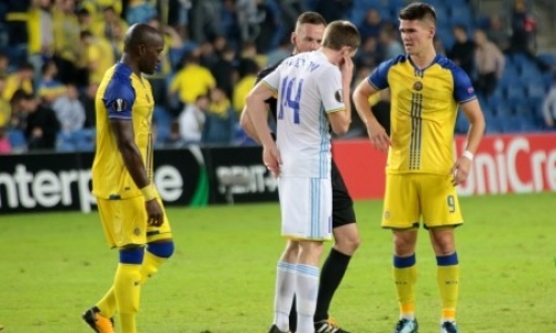 Статистика матча Лиги Европы «Маккаби» — «Астана» 0:1