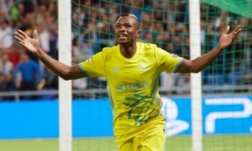 Сайт УЕФА назвал Твумаси лучшим игроком матча «Маккаби» — «Астана»