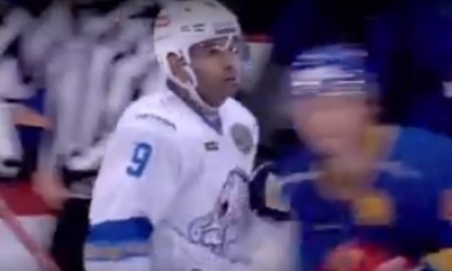 Шайба Доуса в матче «Йокерит» — «Барыс» вошла в ТОП-10 лучших голов октября в КХЛ