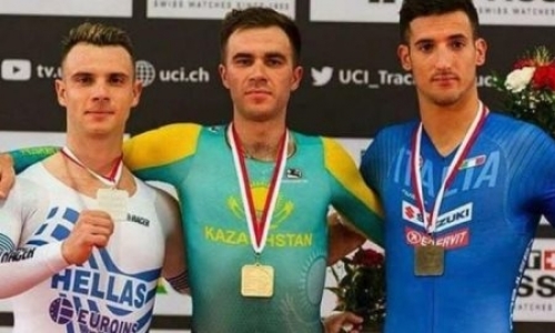 Казахстанский велосипедист стал победителем этапа Кубка мира
