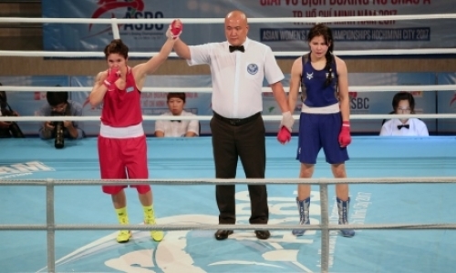 Казахстанка вышла в полуфинал чемпионата Азии