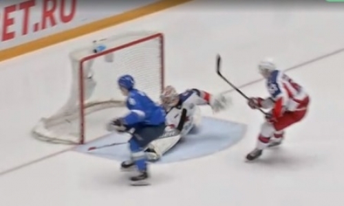 Видео шайб матча КХЛ «Барыс» — ЦСКА 5:3