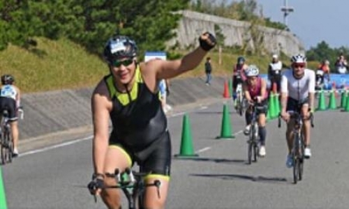 Кайрат Боранбаев принял участие в чемпионате по триатлону в Японии