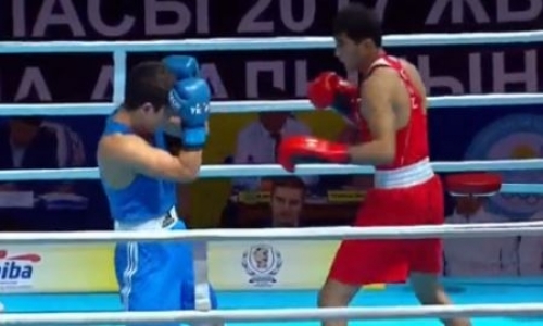 Боксер «Astana Arlans» Шымбергенов уверенно победил в стартовом бою чемпионата Казахстана