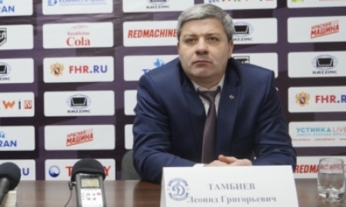 Леонид Тамбиев: «В таких матчах можно определить кто из себя что представляет»