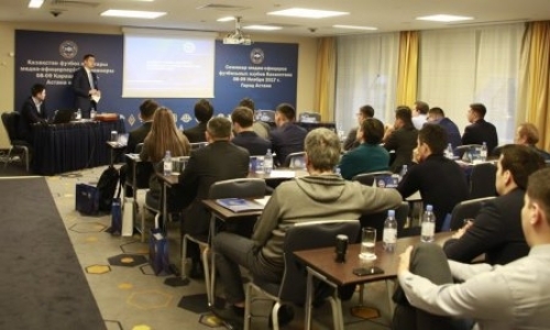 На семинаре медиа-служб в Астане «Кайрат» стал призером в номинации «Лучший фотоотчет матча»