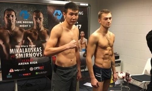 Кыргызали уложился в вес перед боем с белорусом