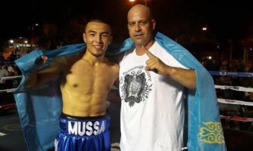 Видео нокаута в победном дебюте Турсынгалиева на профи-ринге