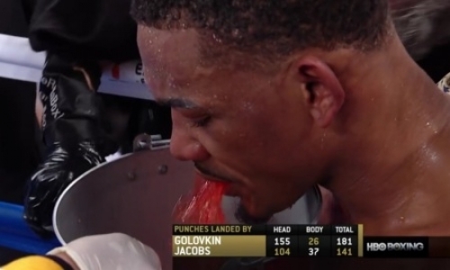 Леффлер поздравил Джейкобса с победой, но напомнил о его крови в бою с Головкиным