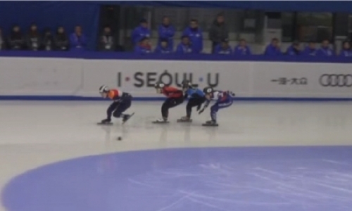 Сборная Казахстана по шорт-треку ведет борьбу за путевки на Олимпиаду-2018