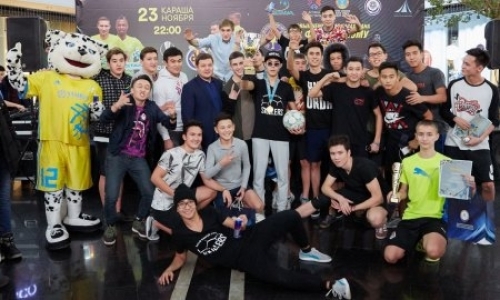 «Астана» приняла участие в празднике фристайла