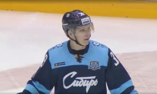 Видео шайб матча КХЛ «Сибирь» — «Барыс» 4:0