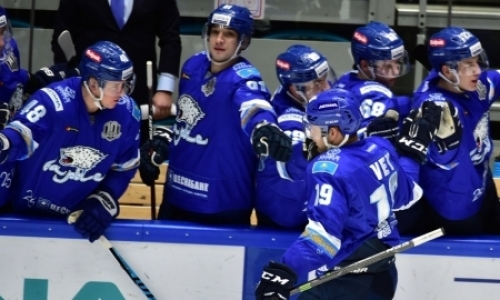 «Барыс» остается на четвертом месте Восточной конференции КХЛ