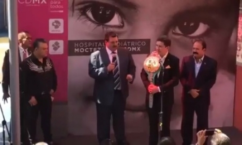 Головкин поблагодарил врачей и всех тех, кто помогает пострадавшим от землетрясения детям