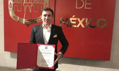 Головкин получил звание почетного посла Мехико