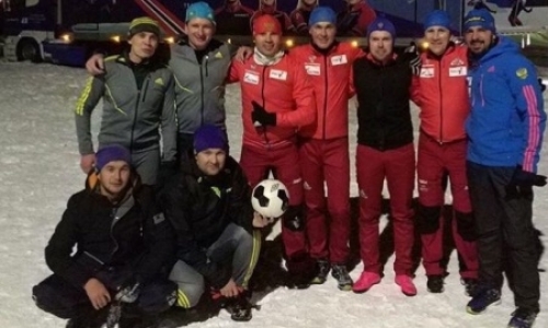 Сборная Казахстана проводит УТС в Норвегии