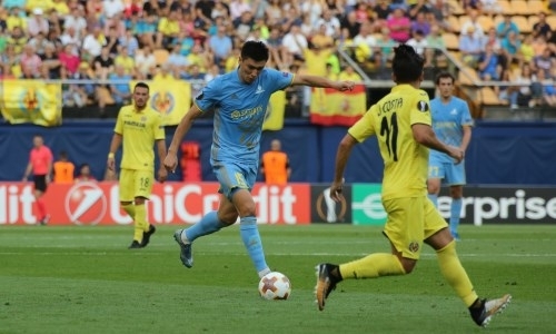 Трансляция матча Лиги Европы «Астана» — «Вильярреал»