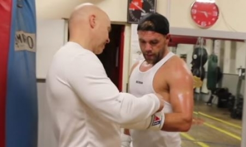 Потенциальный соперник Головкина Сондерс продолжает подготовку к защите титула