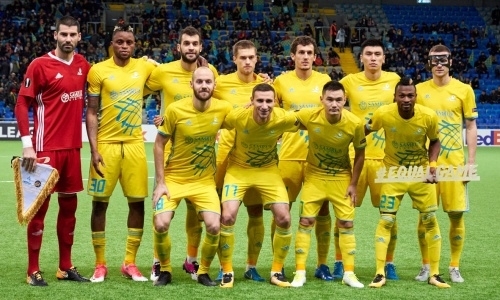 Стал известен стартовый состав «Астаны» на матч с «Вильярреалом»