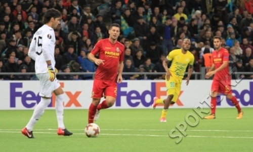 «Вильярреал» после победы над «Астаной» с первого места вышел в плей-офф Лиги Европы