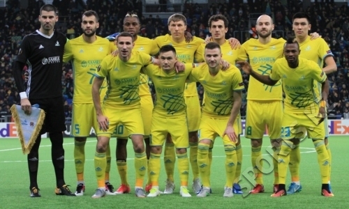 Общая статистика «Астаны» в группе Лиги Европы