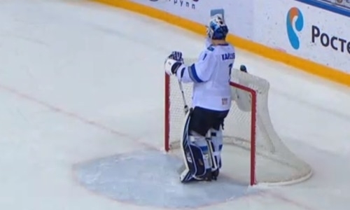 Форвард «Ак Барса» забил свой первый гол за казанцев в матче с «Барысом»