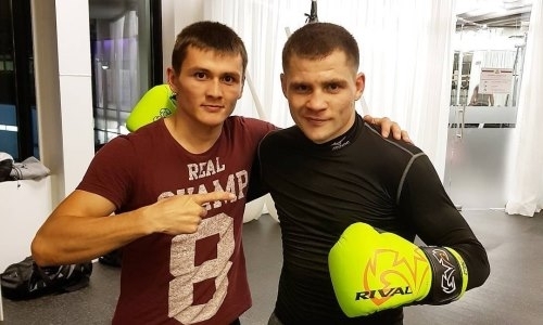 Залилов спаррингует с финалистом Олимпиады из Украины