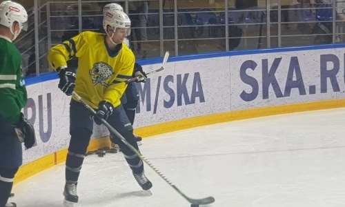 Новичок «Барыса» Райт присоединился к команде