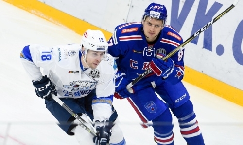 Отчет о матче КХЛ СКА — «Барыс» 9:1