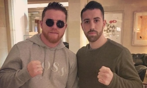 Соперник Головкина «Канело» встретился с лучшим боксером Испании