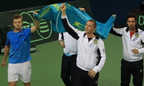 Сборная Казахстана не изменила положения в рейтинге Кубка Дэвиса