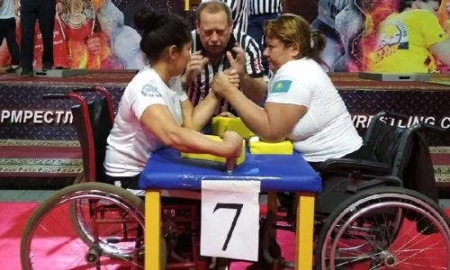 Казахстанка завоевала Кубок мира по армреслингу