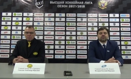 Видео послематчевой пресс-конференции игры ВХЛ «Сарыарка» — «Буран» 2:1 Б