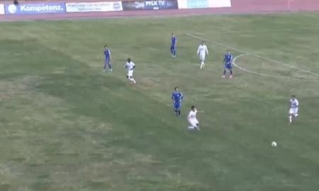 Видео второго гола Йорданова матча Премьер-Лиги «Ордабасы» — «Окжетпес»