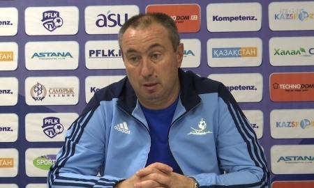 Видео послематчевой пресс-конференции Стоилова игры Премьер-Лиги «Астана» — «Акжайык» 2:0