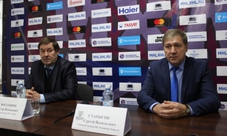 Видео послематчевой пресс-конференции игр МХЛ «Алтай» — «Снежные Барсы» 0:2, 4:3