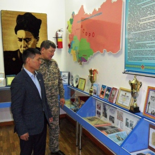 Чемпион мира встретился с воспитанниками школы «Жас улан»