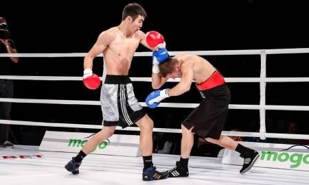 Фото с поединка Кыргызали — Долгоджиев в Латвии